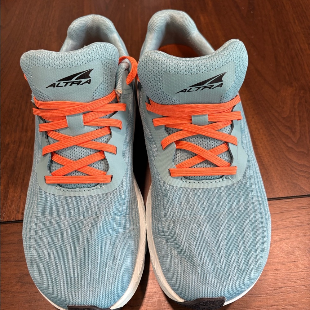 Altra Blue and Orange Running Shoes (Rivera)